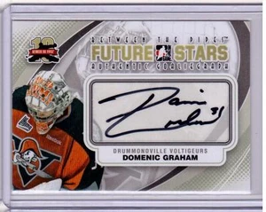 DOMENIC GRAHAM 11/12 ITG BTP Auto Autograph A-DG Pre-Rookie Signed COA on BACK - Picture 1 of 1