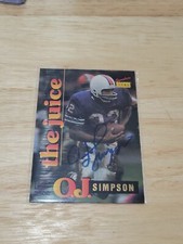 1995 Signature Rookies OJ Simpson “The Juice” Rookie Autograph /2500