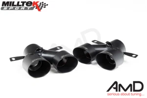 Milltek Tail Pipes Mercedes A35 AMG Black Exhaust Tips SSXMZ134 - Picture 1 of 1