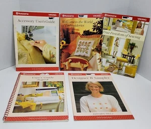 HUSQVARNA DESIGNER II USER'S GUIDES & SAMPLER BOOKLETS - Picture 1 of 6