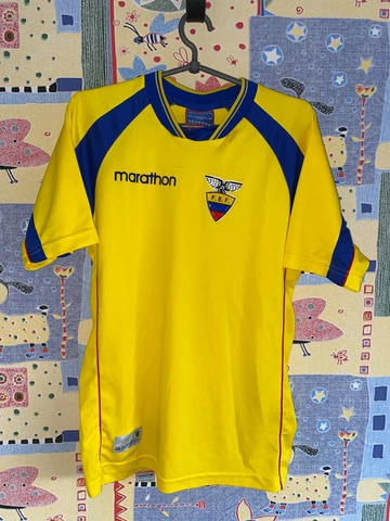 Ecuador national team Home gootball shirt 2002 - 2003 mens S jersey rare Cover