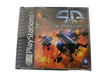 PS1 G. Police 1997 Original Owner CIB Black Label - Image 1 of 4