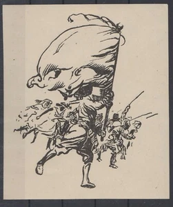 Arabic Political Label & Original Drawing -B - Picture 1 of 3