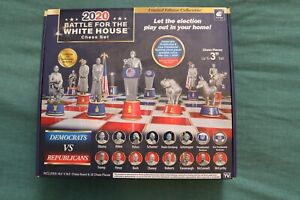 BATTLE FOR THE WHITE HOUSE CHESS SET LIMITED EDITION 2020