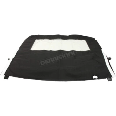 Kawasaki Mule 600 / 610 Rear Vinyl Windshield Cab Back Dust Stopper Panel KAF400 - Image 1 of 2