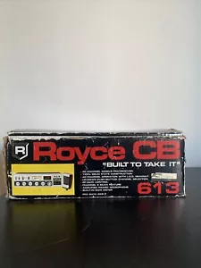 CB RADIO ROYCE MODEL 613 CB Radio and Mic Brand New Open Box never used - Picture 1 of 5