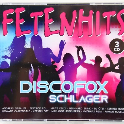 Music Musik Album CD Fetenhits - Discofox Schlager 3 CD Sehr Gut - Bild 1 von 2