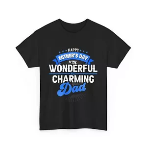 Papa | Happy Father's Day To My Wonderful And Charming Dad T-Shirt - Bild 1 von 15
