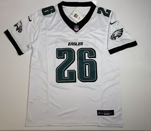 Medium Saquon Barkley #26 Vapor FUSE Trikot weiß Philadelphia Eagles neu mit Etikett - Bild 1 von 11