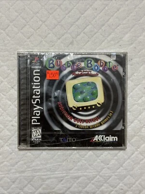 Bubble Bobble con anche Isole Arcobaleno (Playstation 1) nuovo, sigillato in fabbrica - Immagine 1 di 4