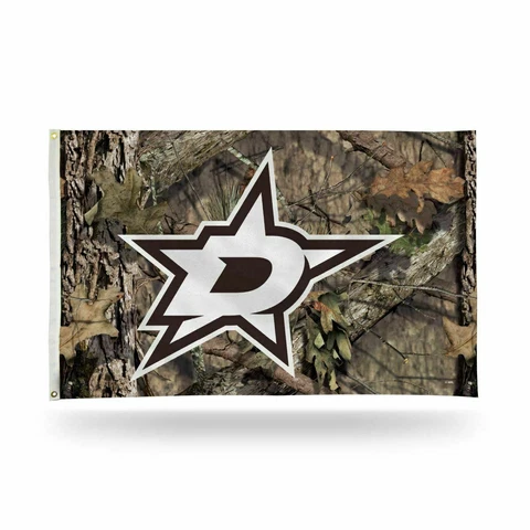 Dallas Stars Camo Flag 3x5ft Banner Polyester Ice Hockey Stanley Cup stars003 Cover