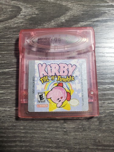 Kirby Tilt 'n' Tumble (Nintendo Game Boy Color, 2001) GBC Cart Only