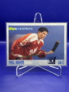 Paul Kariya Top 10 Rookie RC Classic 1993 Hockey Draft Anaheim Mighty Ducks