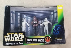NEW Star Wars POTF-Death Star Escape (Han/Chewbacca/Luke) 3.75" Action Figures - Picture 1 of 3