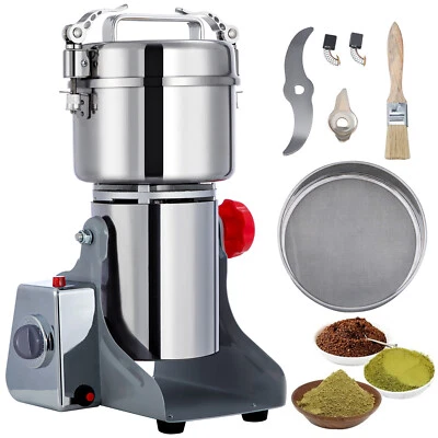 800g Getreidemühle 3500W Elektrische Getreidemühle Kornmühle Kräutermühle Grinde - Bild 1 von 4