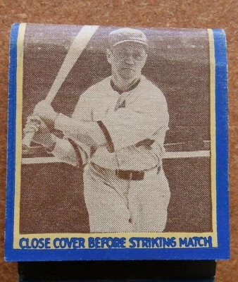 1935 Diamond COMP Matchbook ROOKIE Hall of Fame John Jocko Conlan error Conlon. - Image 1 of 3