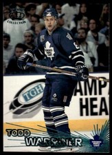 1997-98 PACIFIC EMERALD GREEN Todd Warriner Toronto Maple Leafs #257