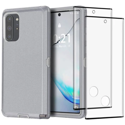 Funda para teléfono Samsung Note 10+ Plus 10 5G resistente cubierta/protector de pantalla Foto 1 de 4