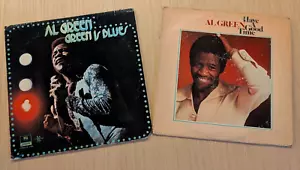 Al Green Vinyl Record LP Lot - Green Is Blues & Have A Good Time - Picture 1 of 5