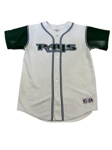 Tampa Bay Rays Kids White Home Majestic Jersey Boys Xl Youth - Picture 1 of 10