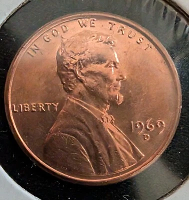 1969 D Mint Error Reverse Rotated Alignment - Image 1 of 2