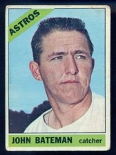 1966 TOPPS OPC O PEE CHEE BASEBALL #86 JOHN BATEMAN NM Houston Astros card