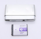 Sony Cyber Shot DSC-T77 Kompakt-Digitalkamera 4,0x optischer Zoom silber