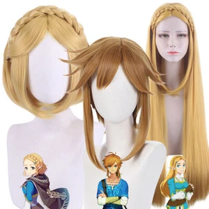 The Legend of Zelda Princess Link Purah Tetra Wigs Tears of the Kingdom Wig Prop - Picture 1 of 27