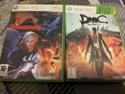 DmC: Devil May Cry & Devil May Cry 4 (Xbox 360) PEGI 16 - Image 1 of 4
