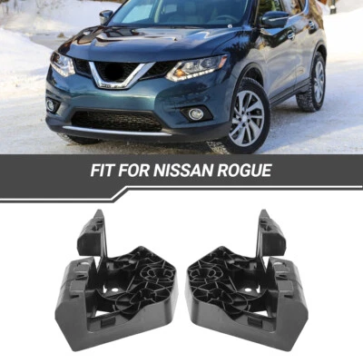 Headlight Bumper Retainer Brackets Left & Right Fit For Nissan Rogue 2014-2017 Foto 1 de 4