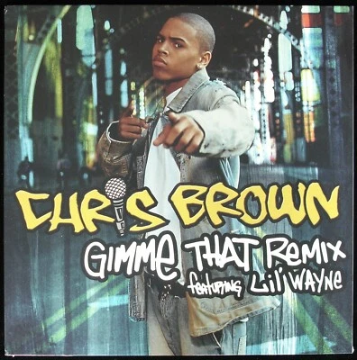 CHRIS BROWN / LIL' WAYNE "GIMME THAT REMIX" 2006 12" VINYL 4 MIXES HTF *SEALED* Foto 1 de 2