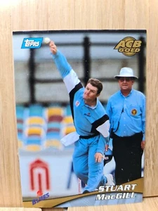STUART MacGILL🏆1999/2000 #6 ACB GOLD Blues Trading Card🏆FREE POST - Picture 1 of 2