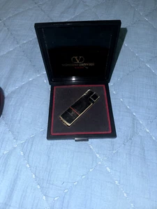 Vintage Valentino Garavani Accendino Lighter Rare with original case box - Picture 1 of 7