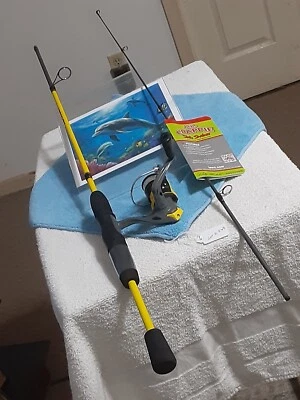 New Spinning Fishing Rod Lews MR.CRAPPIE 5'6"LIGHT 2-8LB AND REEL Dave's - Image 1 of 4