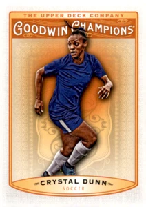Upper Deck Goodwin Champions #3 2019 Crystal Dunn - Imagen 1 de 2