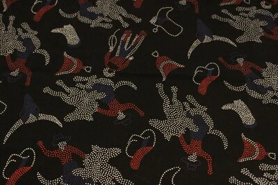 2 Yds Western cowboy rare find by Blank Textiles # BTR3899 - Image 1 of 4