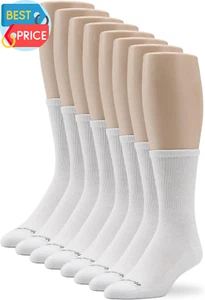 Damen Cushion Crew Socken, 8 Paar Pack, weiß - Bild 1 von 12
