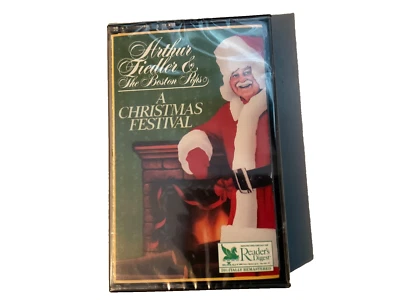A Christmas Festival Arthur Fiedler & Boston Pops  Cassette Tape RCA 1986 Foto 1 de 3