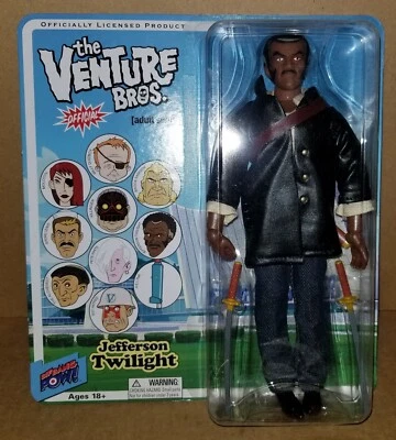Venture Bros. JEFFERSON TWILIGHT 8" Retro Style Action Figure (Bif Bang Pow) New - Image 1 of 2