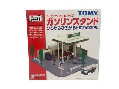 Tomica Town JOMO Gas Station Old Model Out of Print Unopened TOMY Japan - Image 1 of 4