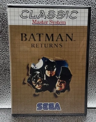 Batman Returns Sega Master System W/Manual Rare Classic 8 Bit Retro 1993 #1273 - Image 1 of 4