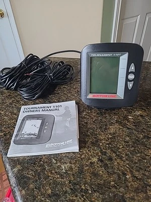 Bottom Line Tournament 1101 Fishfinder With Transducer New - Image 1 of 4