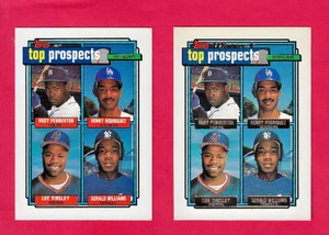 1992 Prospects Outfielders #656 ( Lot 2 ) Pemberton Rodrigues Tinsley Williams - Picture 1 of 2
