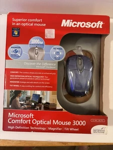 Microsoft Wireless Optical Mouse 3000 Tilt Wheel - Picture 1 of 4