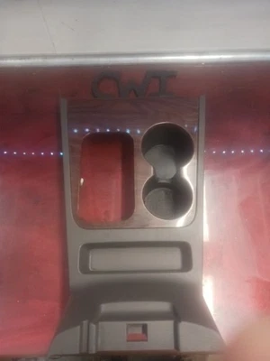 2008 - 2009 Ford Taurus Woodgrain Floor Shifter  Cup Holder Tray Trim Bezel OEM - Image 1 of 4