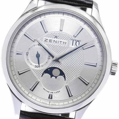 Zenith ZENITH 03.2140.691 Captain Grand Date fase lunar automático para hombre s 826790 U Foto 1 de 4
