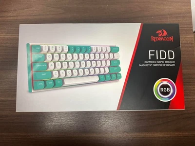 Teclado interruptor magnético de disparo rápido con cable Redragon FIDD 8K nuevo Foto 1 de 3
