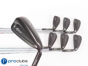 Nice Ping G710 Stealth 4-PW IRON SET Green Dot Modus 105 Stiff Flex Steel 447268 - Picture 1 of 6