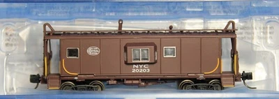 N Scale - BLUFORD SHOPS 40191 NEW YORK CENTRAL Int. Half Bay Window Caboose - Image 1 of 4