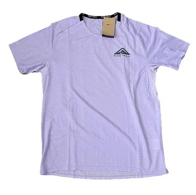 Рубашка беговая мужская Nike Trail Solar Chase Dri-FIT размер средний фиолетовый DV9305-515 - Изображение 1 из 4